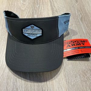 Favorite Fishing OL Salty Fishing Visor Hat Cap
